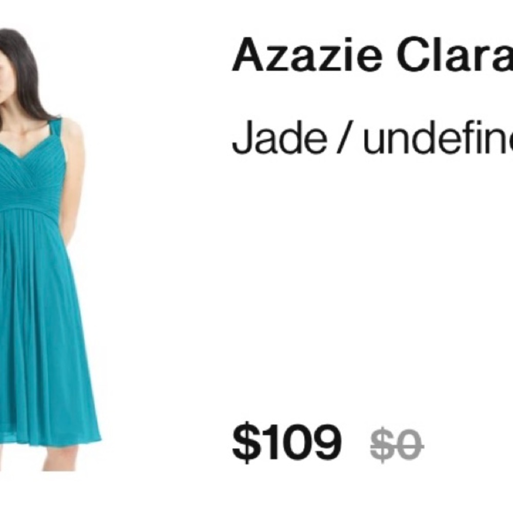 Azazie Clara Jade Dress